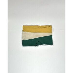 Vintage Jimmy Jean Youth Kids Swim Trunks Size 7 Green Yellow Shorts 1950s 1960s